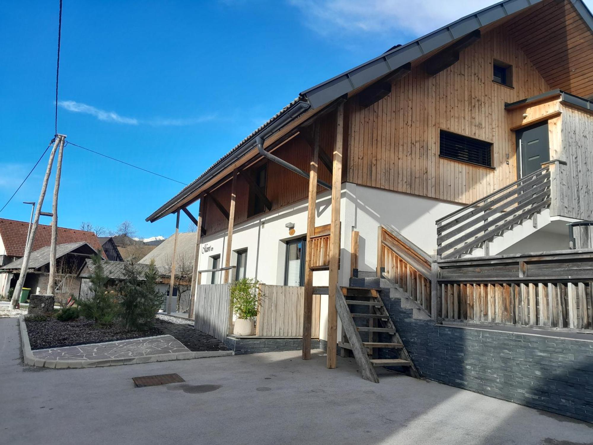 布莱德Turisticna Kmetija Marovt别墅 外观 照片